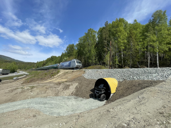 Sanering av fastpunkt på Bergensbanen